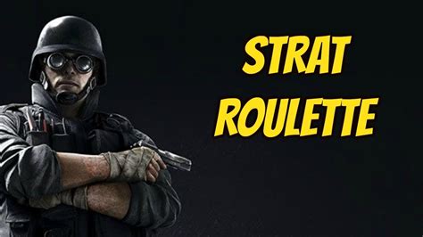 strat roulette rainbow six siege|rainbow six looking for players.